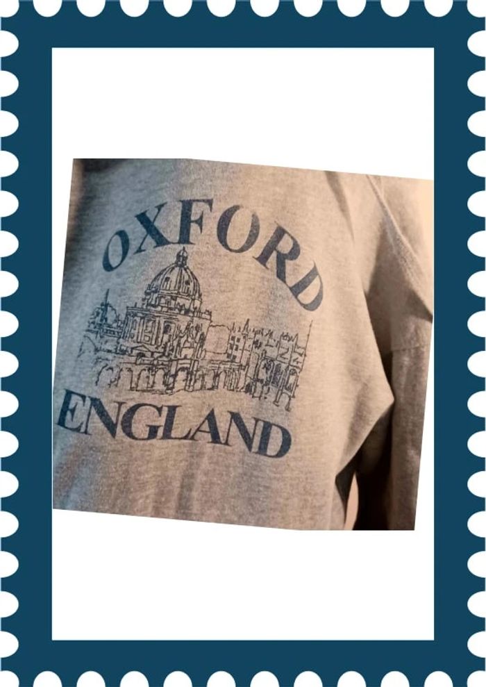 Sweat universitaire Oxford D&H taille S - photo numéro 2