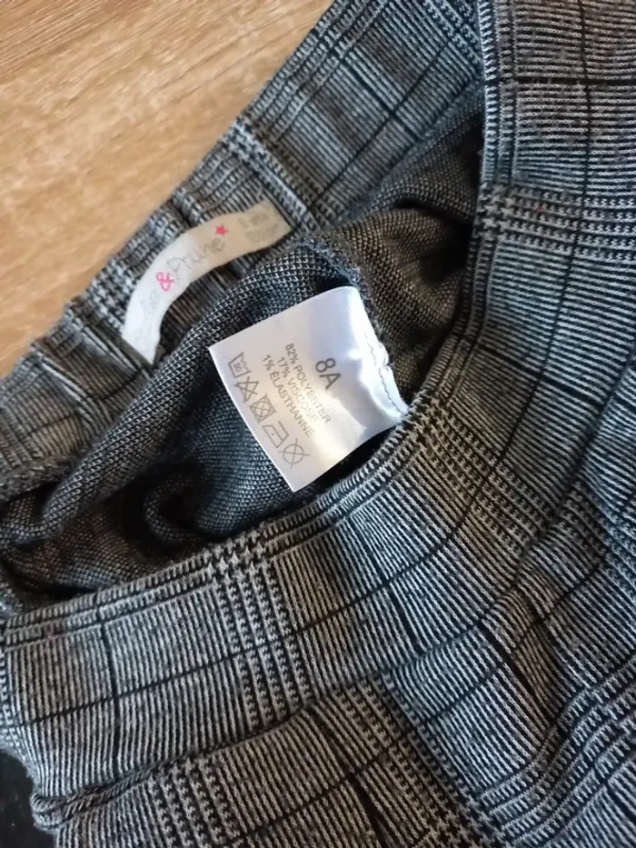 Pantalon écossais fille 8 ans - photo numéro 7