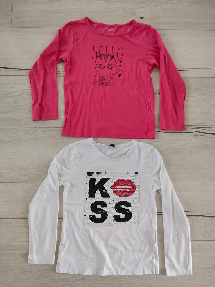 2 maillots manches longues