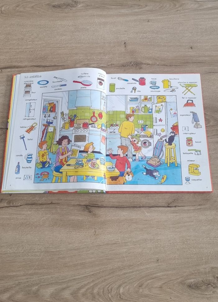 Grand livre imagier 1000 1ers mots en image - photo numéro 5