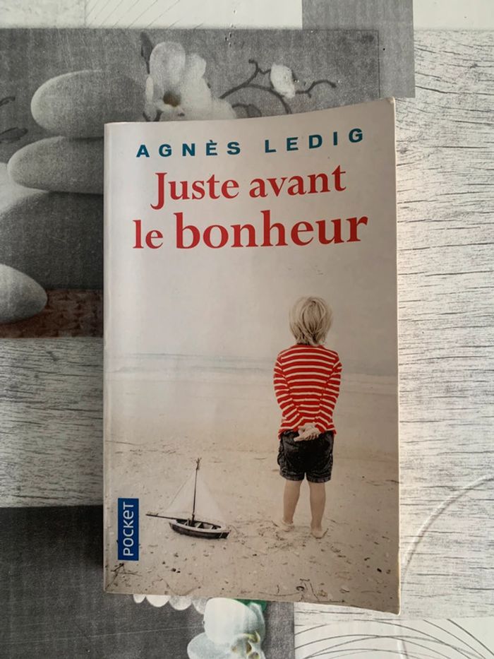 Livre de poche: Juste avant le bonheur de Agnès Lebig