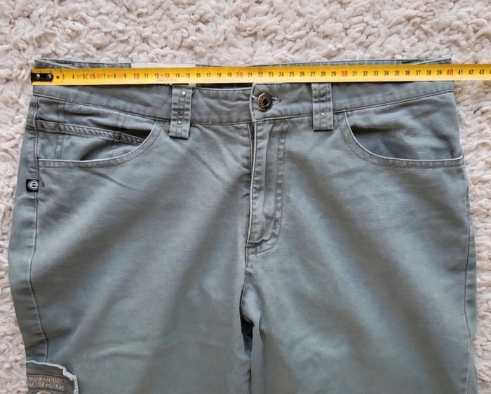Pantacourt kaki avec détails Elite Taille 40 - photo numéro 14