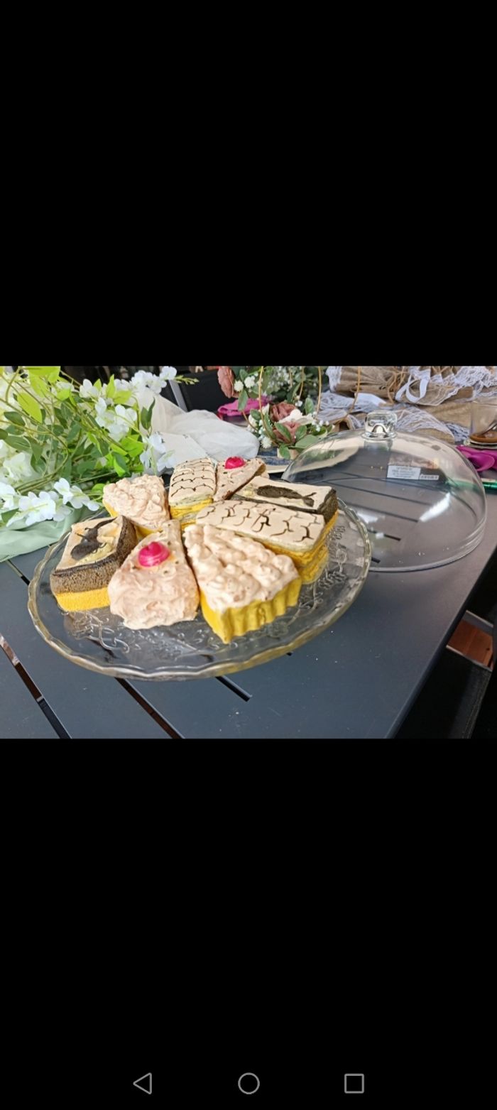 Trompe l'oeil gâteau en bougie - photo numéro 4