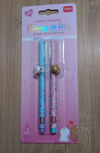 Legami Lovely Friends Saint Valentin 2025 Set Neuf Oursons Amoureux