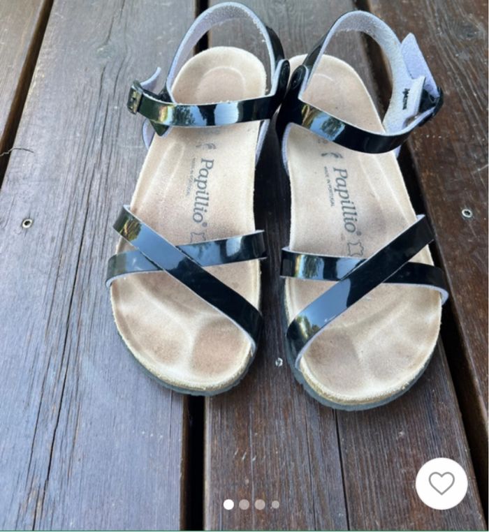 Sandales en cuir