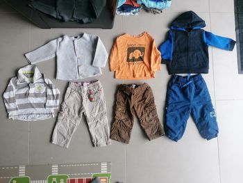 Lot 7 vêtements 12 mois garçon