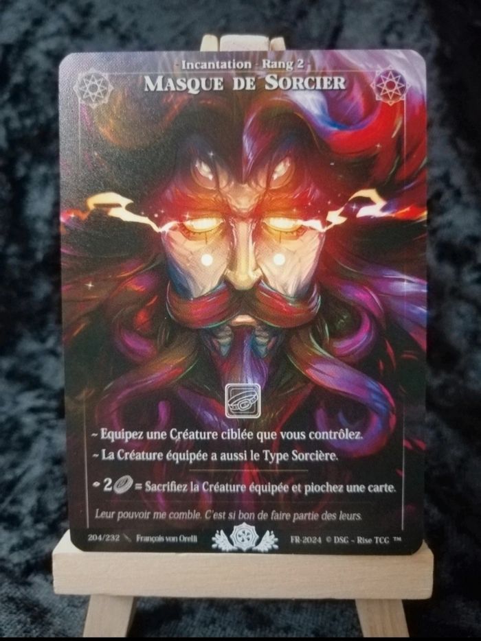 Rise TCG candypocalypse Masque de Sorcier 204/232