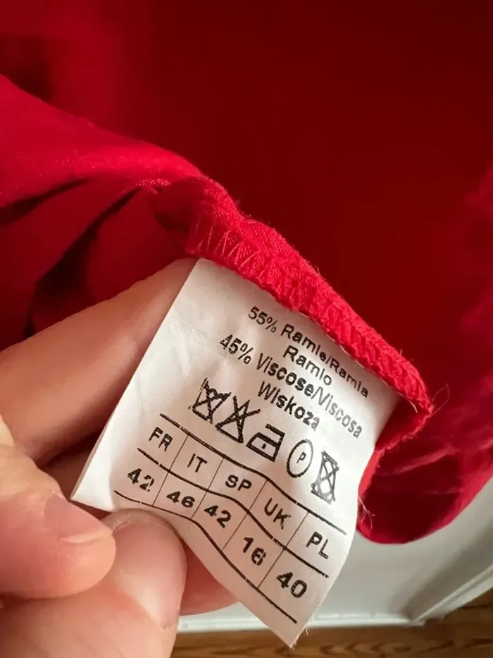 Robe rouge Camaïeu - photo numéro 6