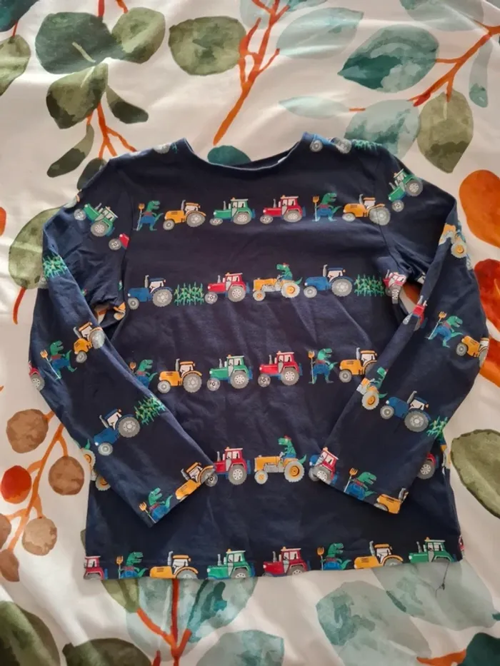 T'shirt longues manches tracteur 🥨