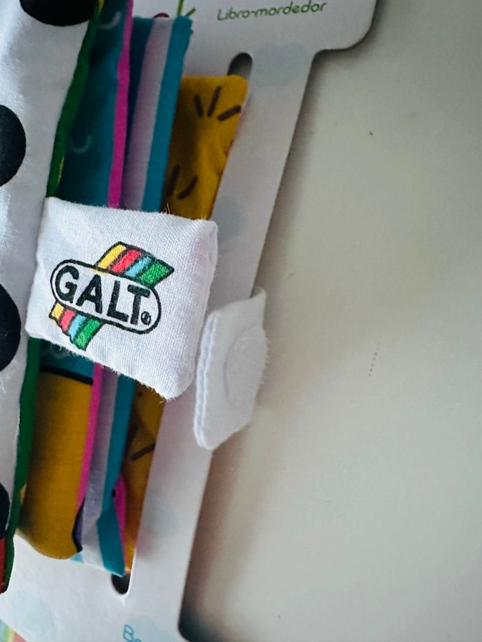 Livre sensoriel en tissu avec anneau de dentition - Galt - neuf - photo numéro 8