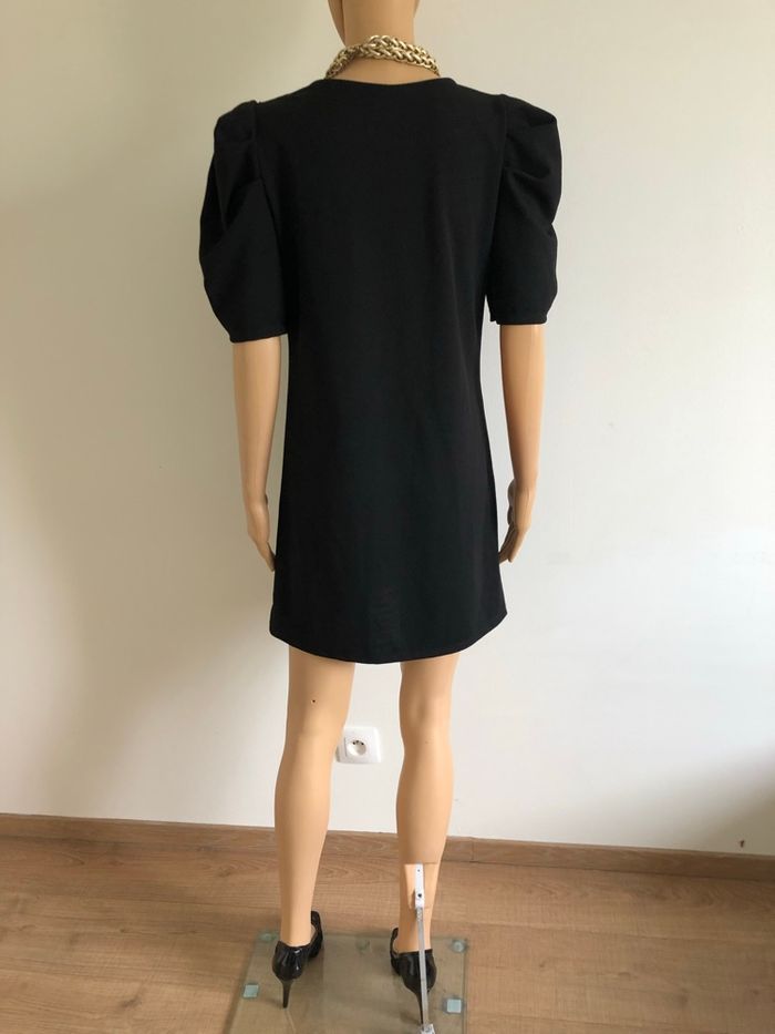 Robe noire neuve à manches courtes New Collection taille unique - photo numéro 6
