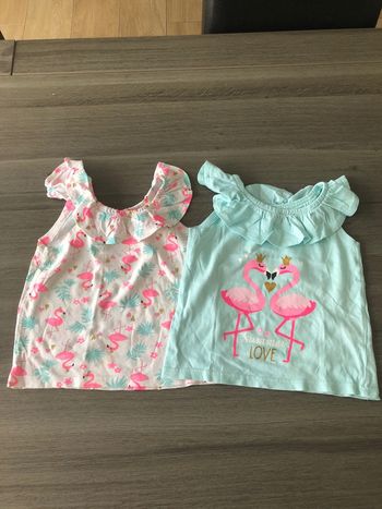 T-shirts colorés 2/3 ans