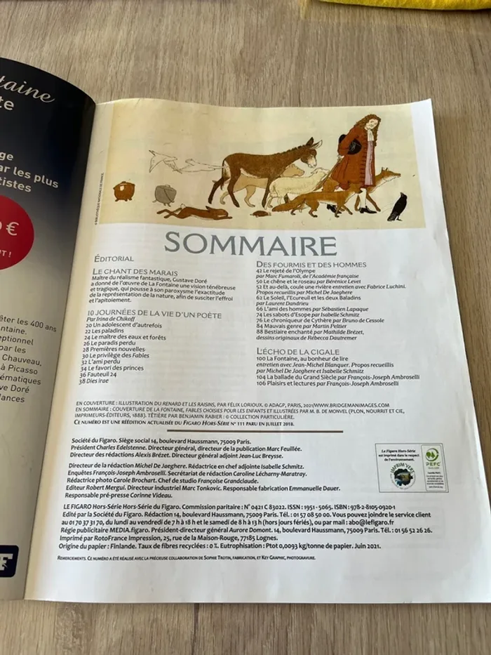 📚 Le Figaro Hors-Série – Dans les secrets des fables : La Fontaine, l’ami retrouvé 🦊📖 - photo numéro 3