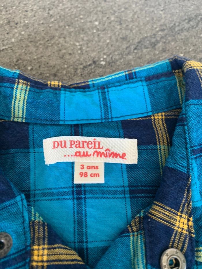 Chemise manches courtes 3 ans - photo numéro 2