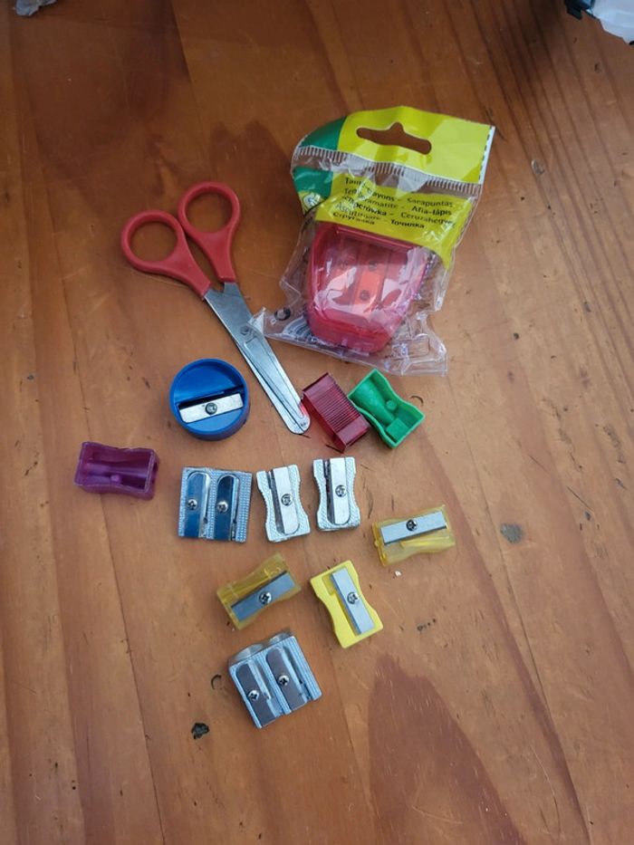 Lot taille crayon