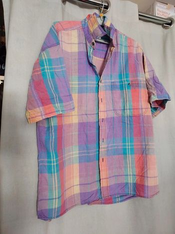 Chemise homme manche courte