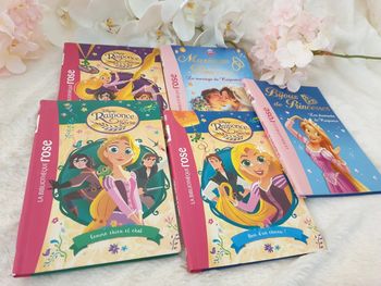 5 Livres Collection Disney Raiponse 6/10ans