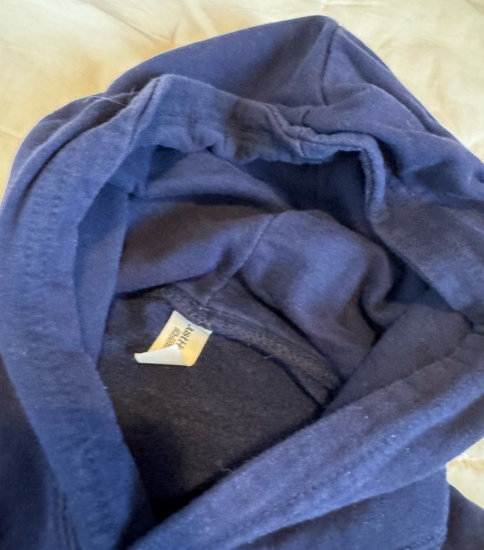 Sweat-shirt / pull bleu foncé Just Hoods 12-13 ans filles (équitation cheval poneys galop) - photo numéro 6