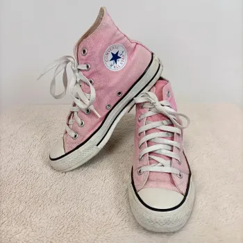 Paire de converse roses claires taille 36 - vintage
