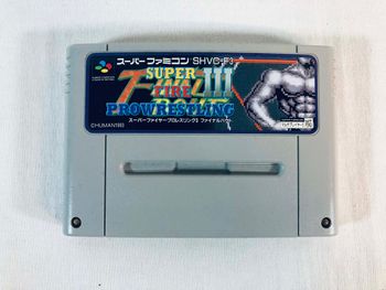 Super Fire ProWrestling III Final Bout SFC JAP Jeu Loose Très bon état