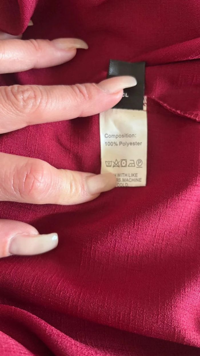 👚 Joli chemisier fluide à boutons taille L 40 #shein - photo numéro 6