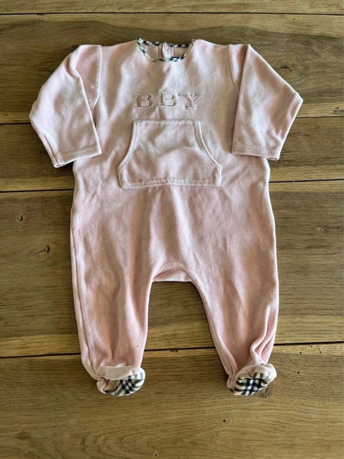 Pyjama rose pâle Burberry