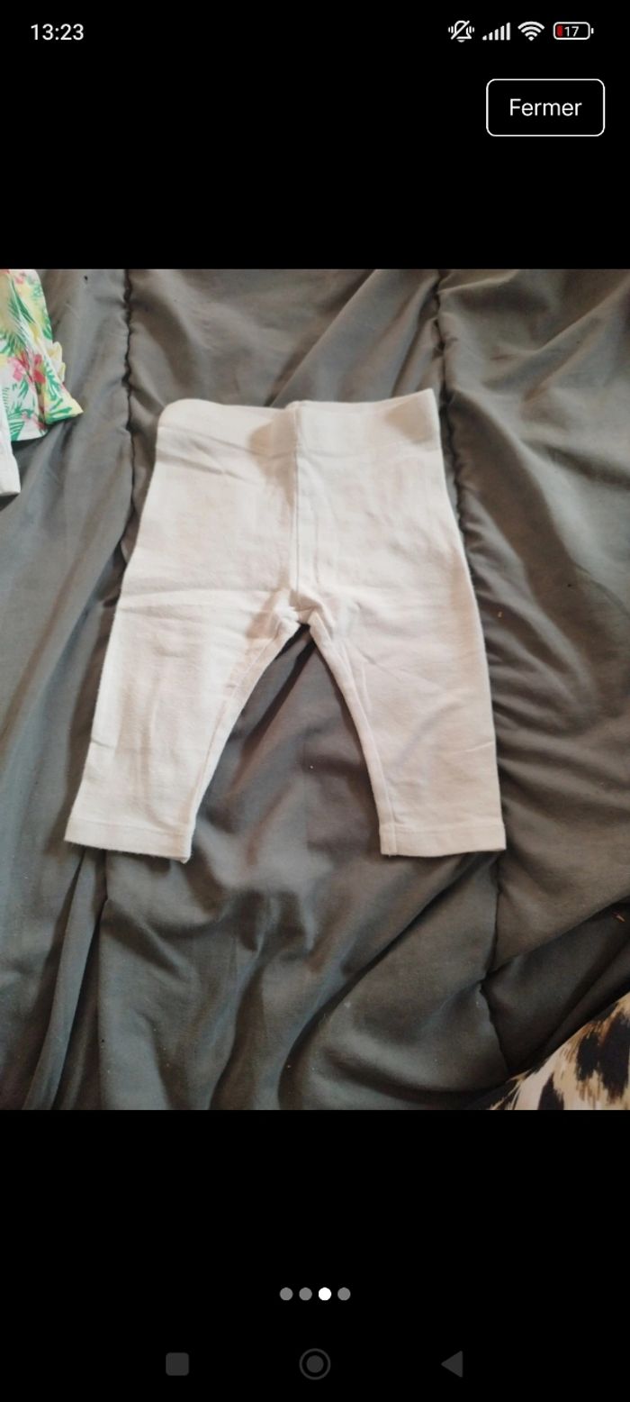 Lot de pantalon bébé fille taille - photo numéro 10