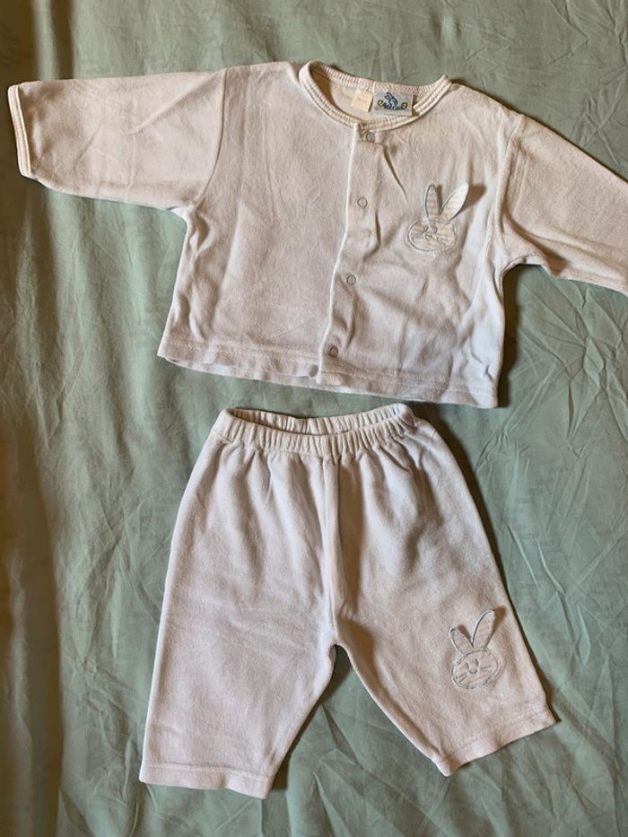 Pyjama lapin bleu