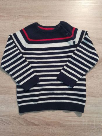 Pull mariniere 23mois