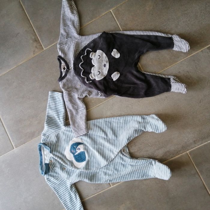2 pyjama garçon 3mois