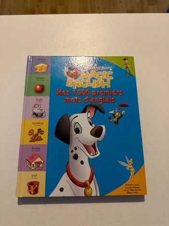 Livre Disney Magic English - Mes 1000 premiers mots d’anglais
