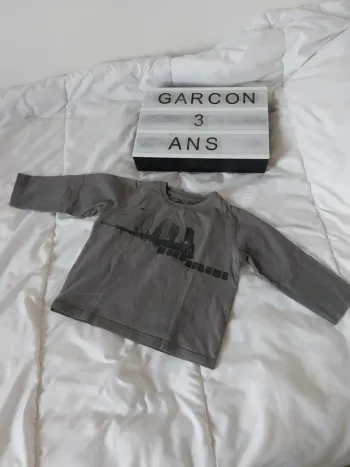 Tee-shirt manche longue 3 ans