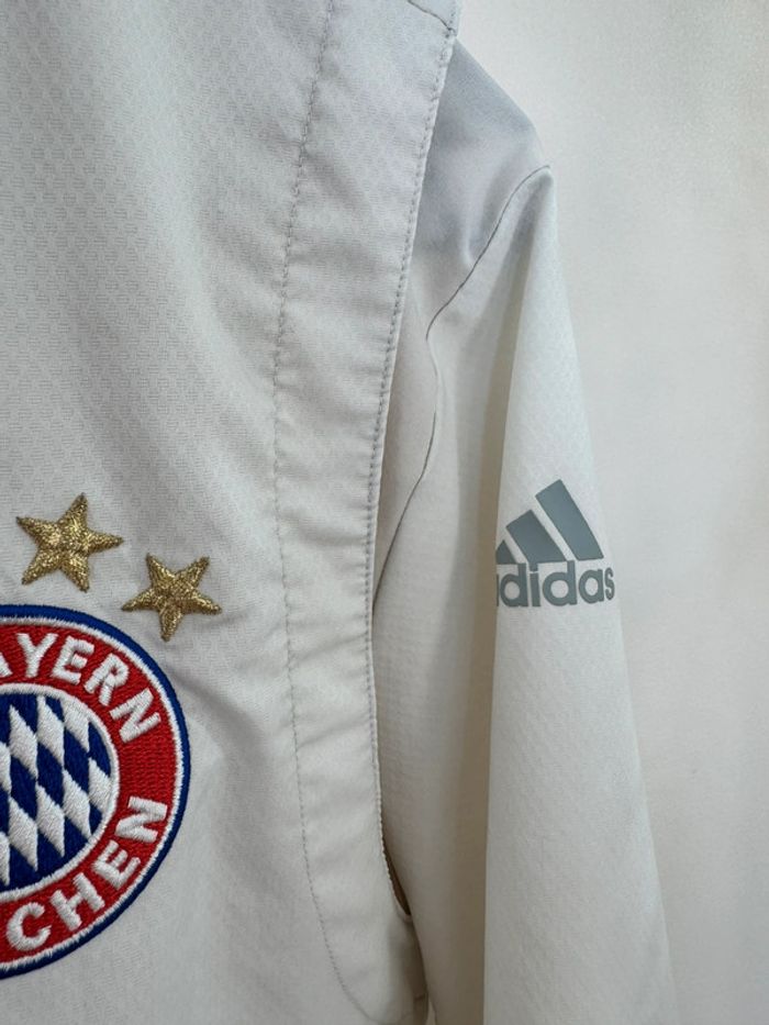 Veste blanche Bayern Munich UCL Adidas 2016/17 taille S - photo numéro 4
