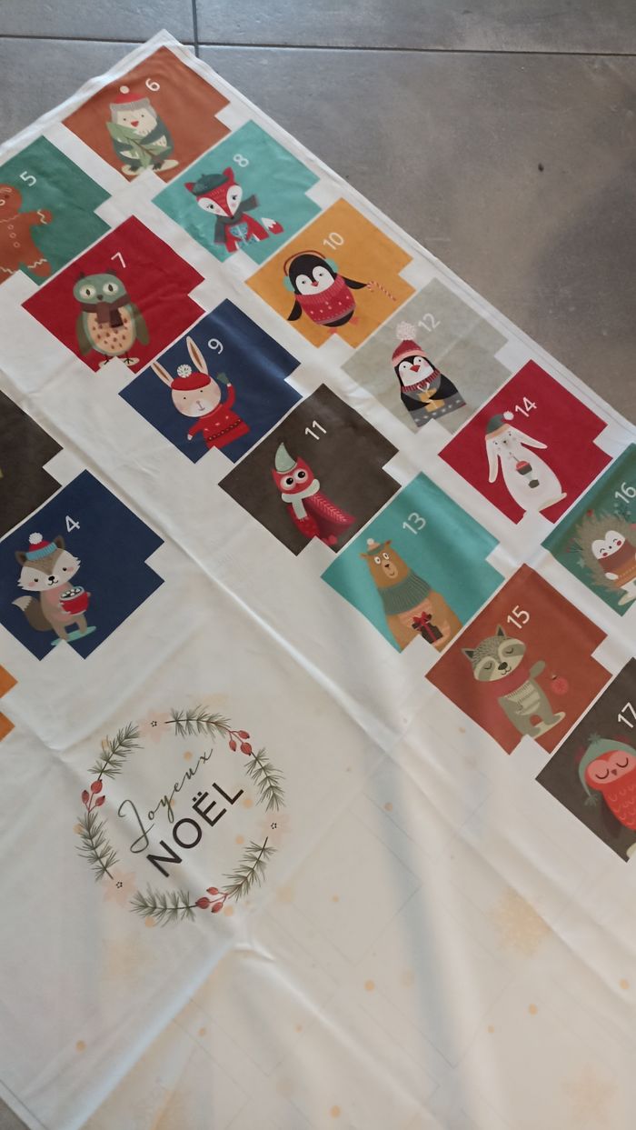 Calendrier de l'avant a coudre - photo numéro 2