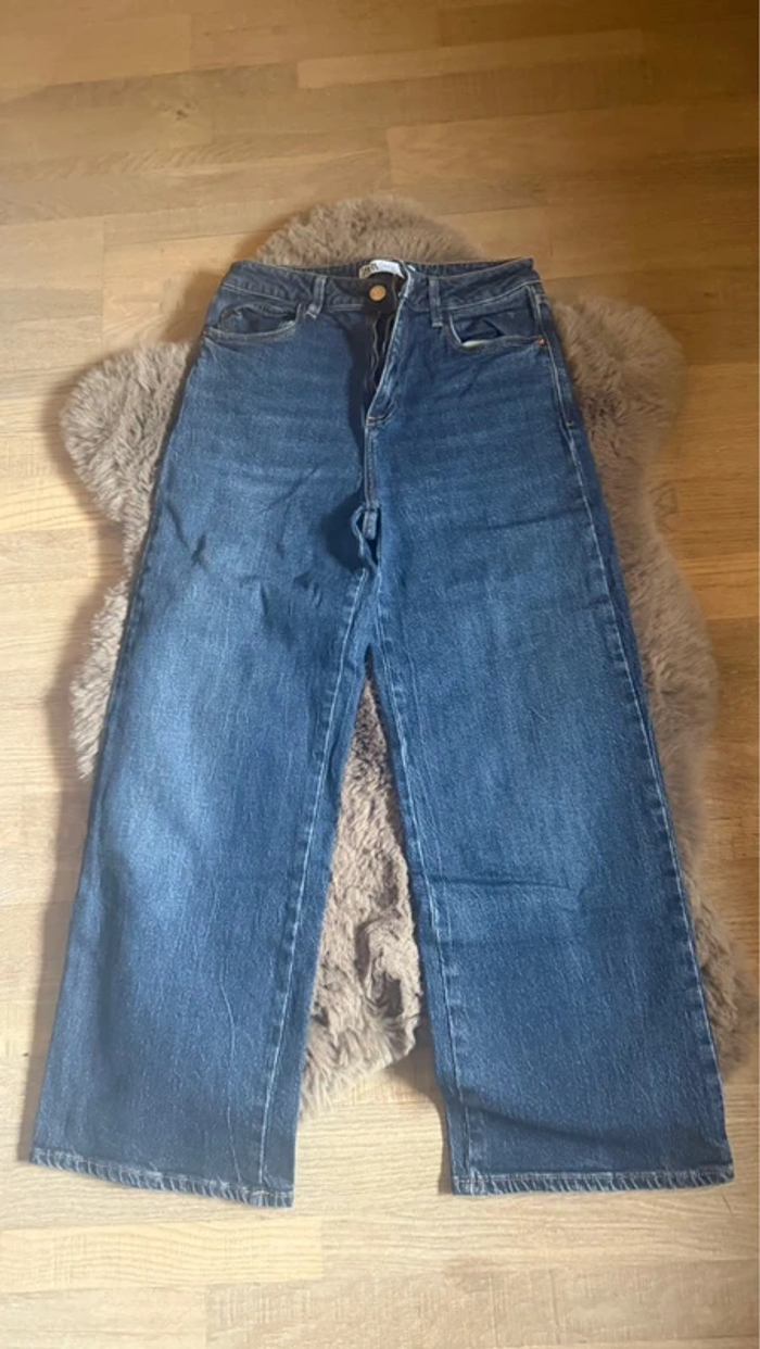 Jean Zara bleu taille 36 - photo numéro 2