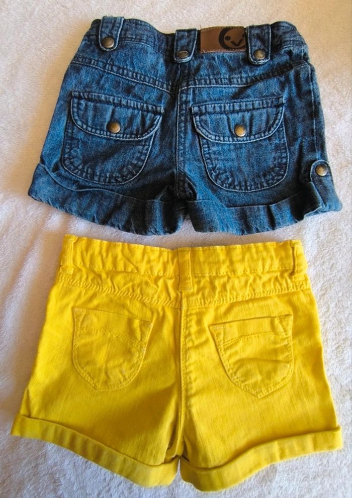 Lot de deux shorts, 24 mois/2 ans - photo numéro 2