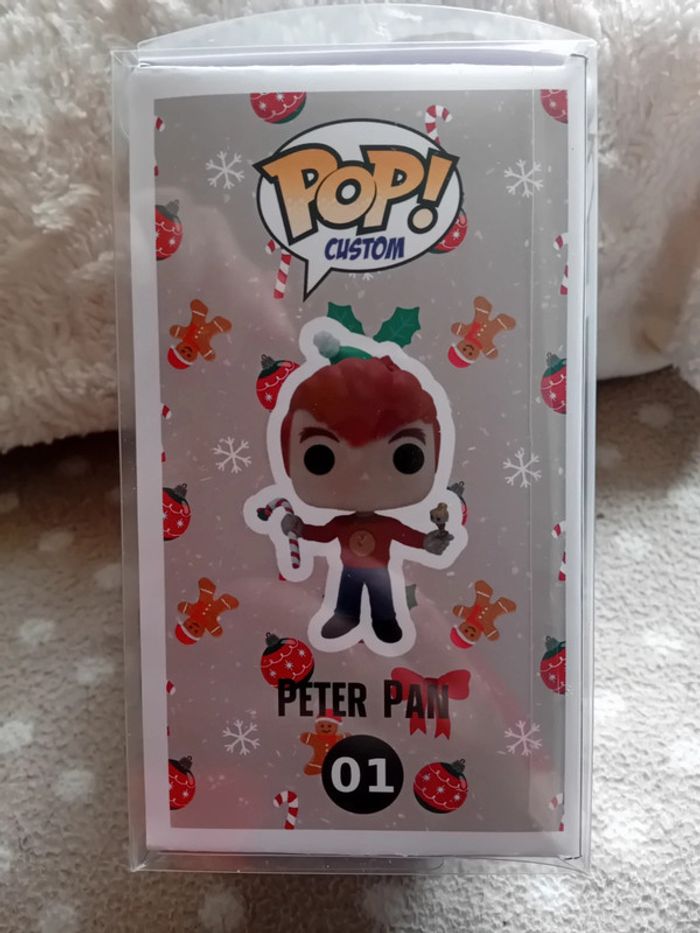 Figurine custom pop Peter Pan Noël - photo numéro 5