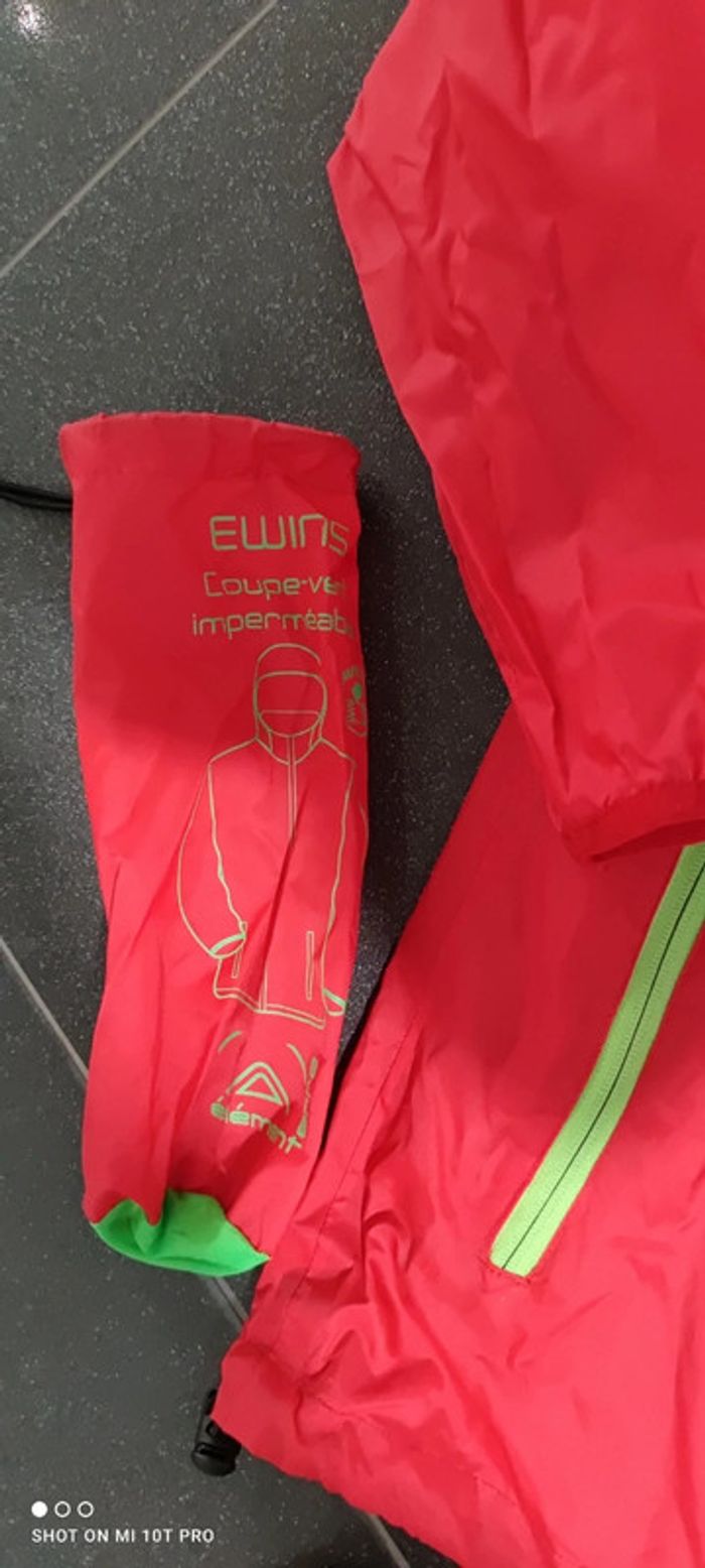 Coupe- vent imperméable ewins neuf 12 ans - photo numéro 3