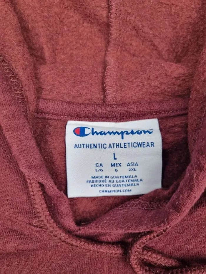Pull capuche Champion universitaire bordeaux, L/40 Femmes - photo numéro 6