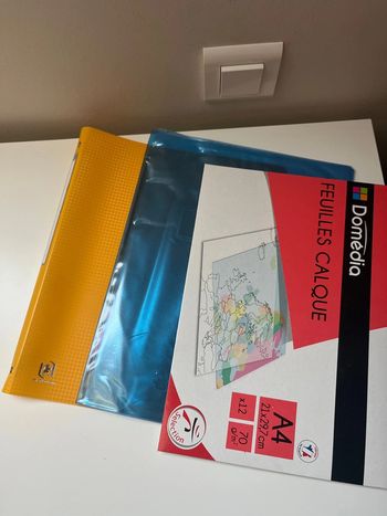 Lot fournitures scolaire