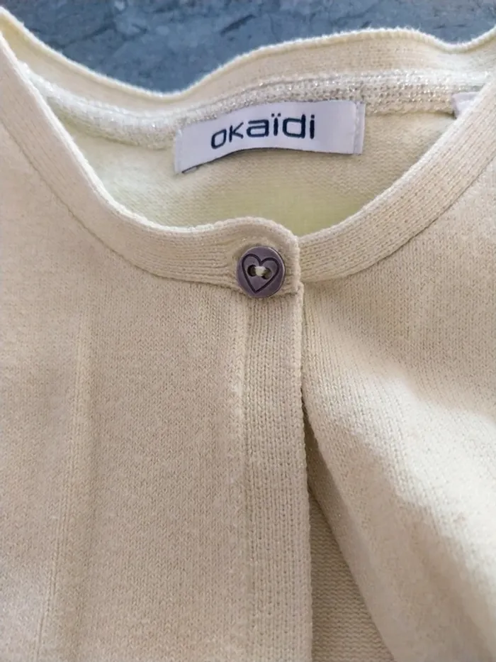Gilet court 6 ans - photo numéro 4