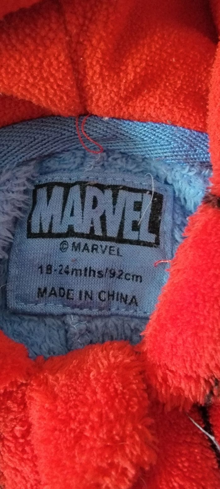 Combinaison Spider-Man 18-24mois Marvel