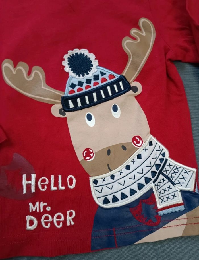 Sous pull motif rennes - photo numéro 3