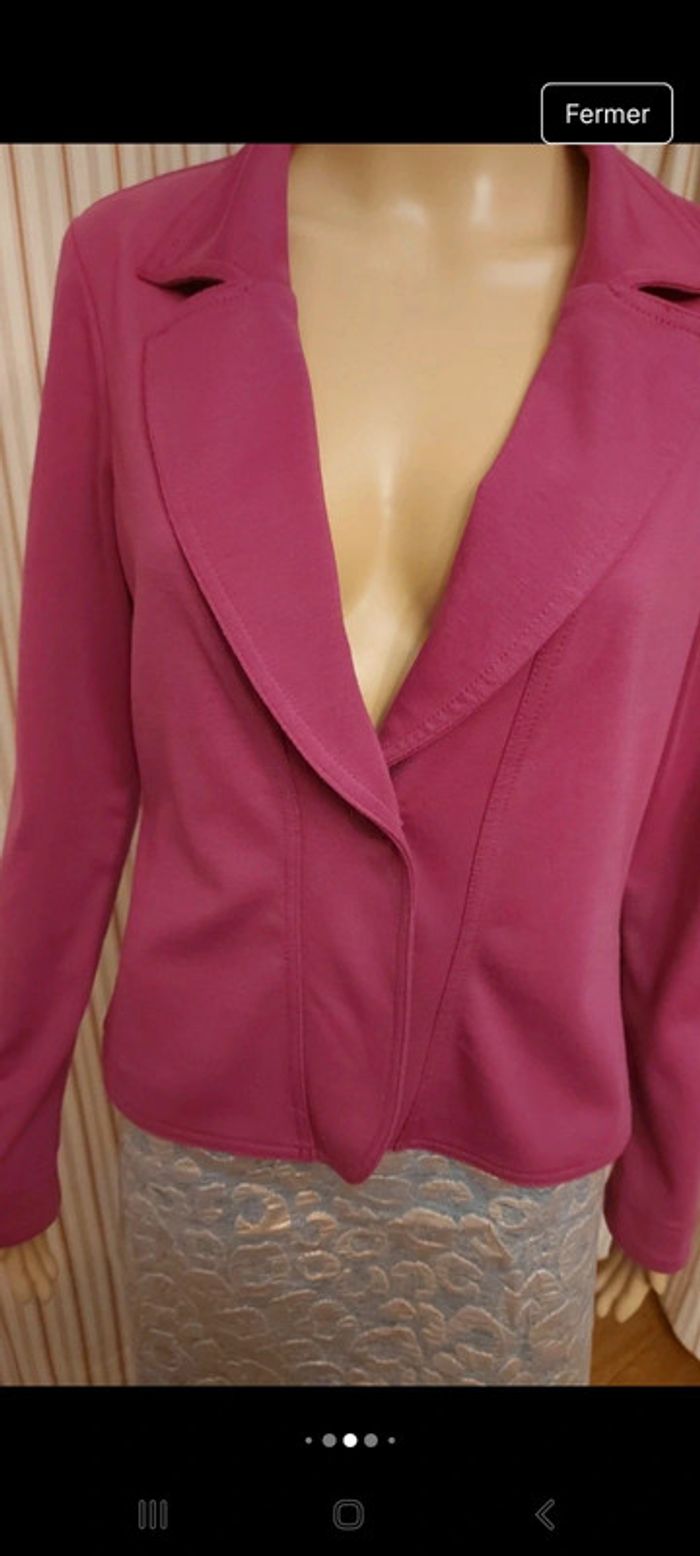Blazer Comme ça T 38 en trés bonne état - photo numéro 4