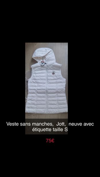 Veste sans manches Jott neuve