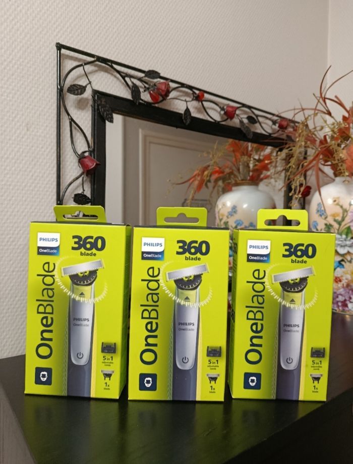 Lot de 3  Philips oneblade