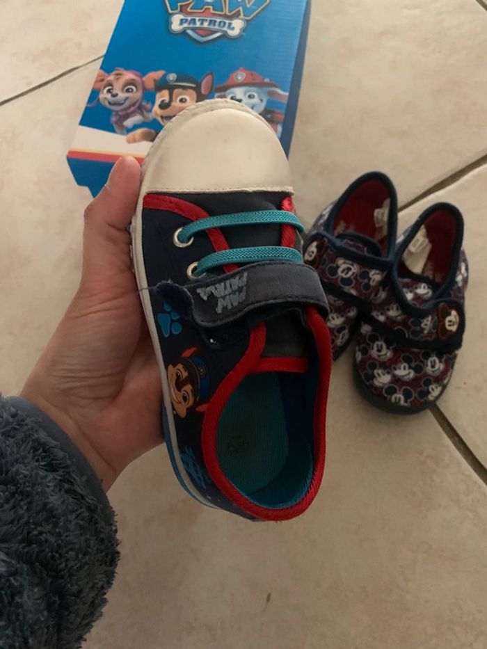 Chaussures pat patrouille taille 26 - photo numéro 3