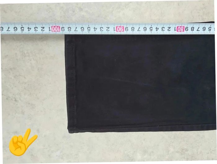 Jeans Levi's Signature W29 FR38 L30 coupe droite noir Homme Men pan353b - photo numéro 5