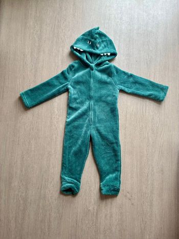 Combi polaire dinosaure tape à l’œil 4 ans