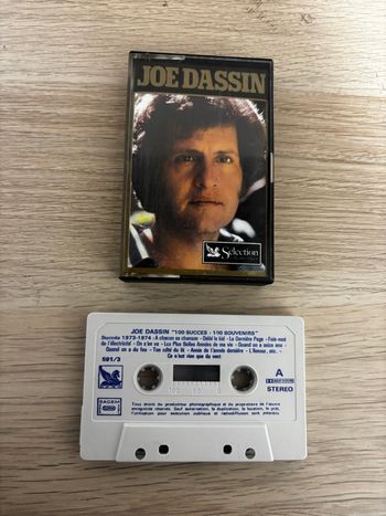 Cassette audio Joe Dassin 100 succès 100 souvenirs nº3